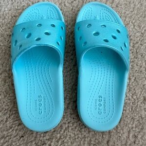 Croc sandals- toddler girls size 11